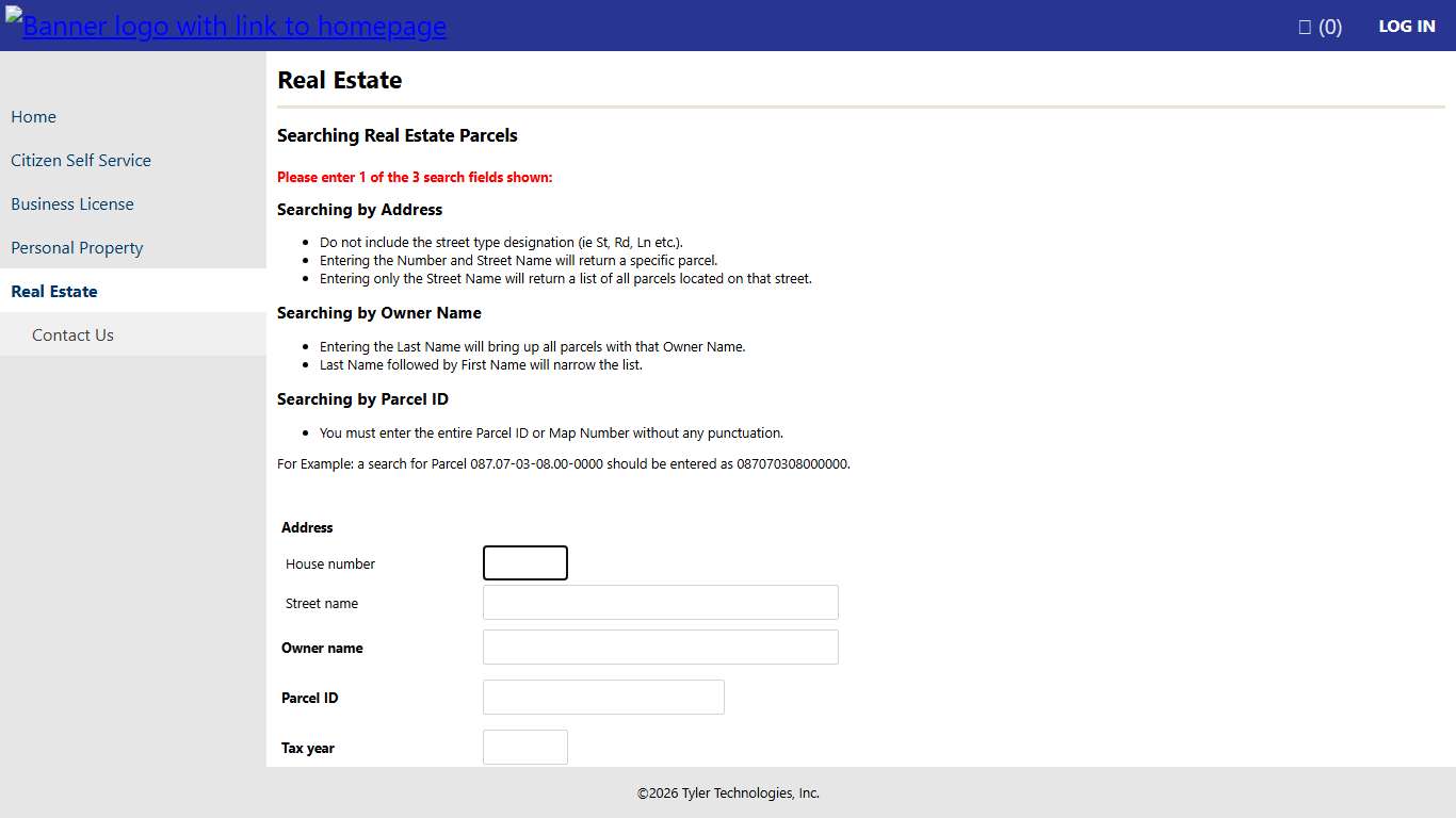 Real Estate Property Taxes
